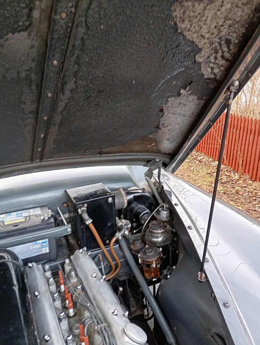 Image of 1954 Jaguar Mark VII mechanics