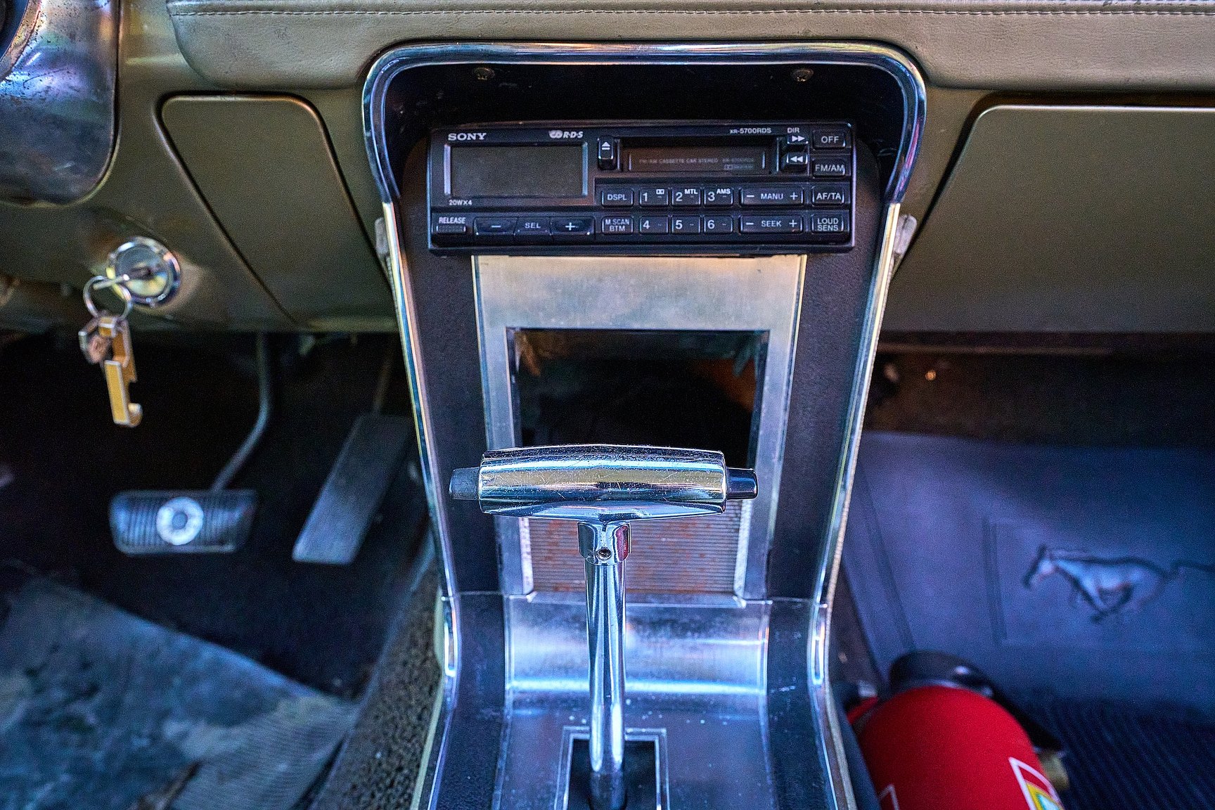 Interiörbild 1967 Ford Mustang Hardtop