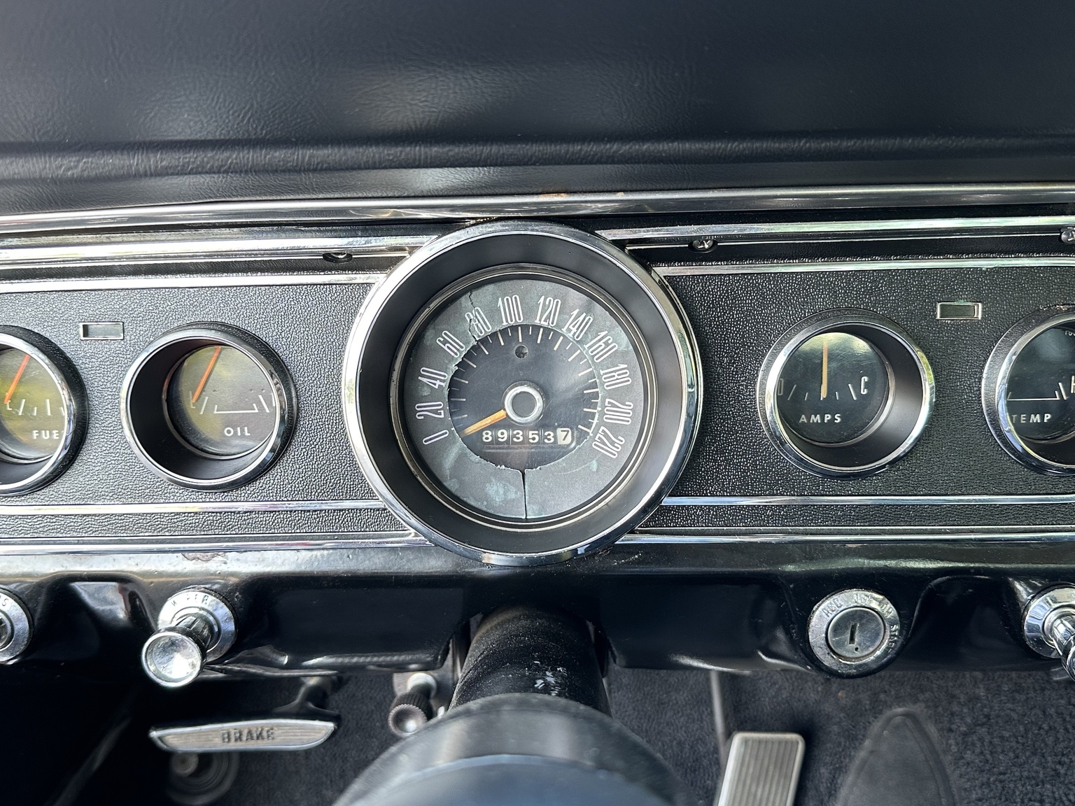 Interior image of 1965 Ford Mustang 289 Fastback