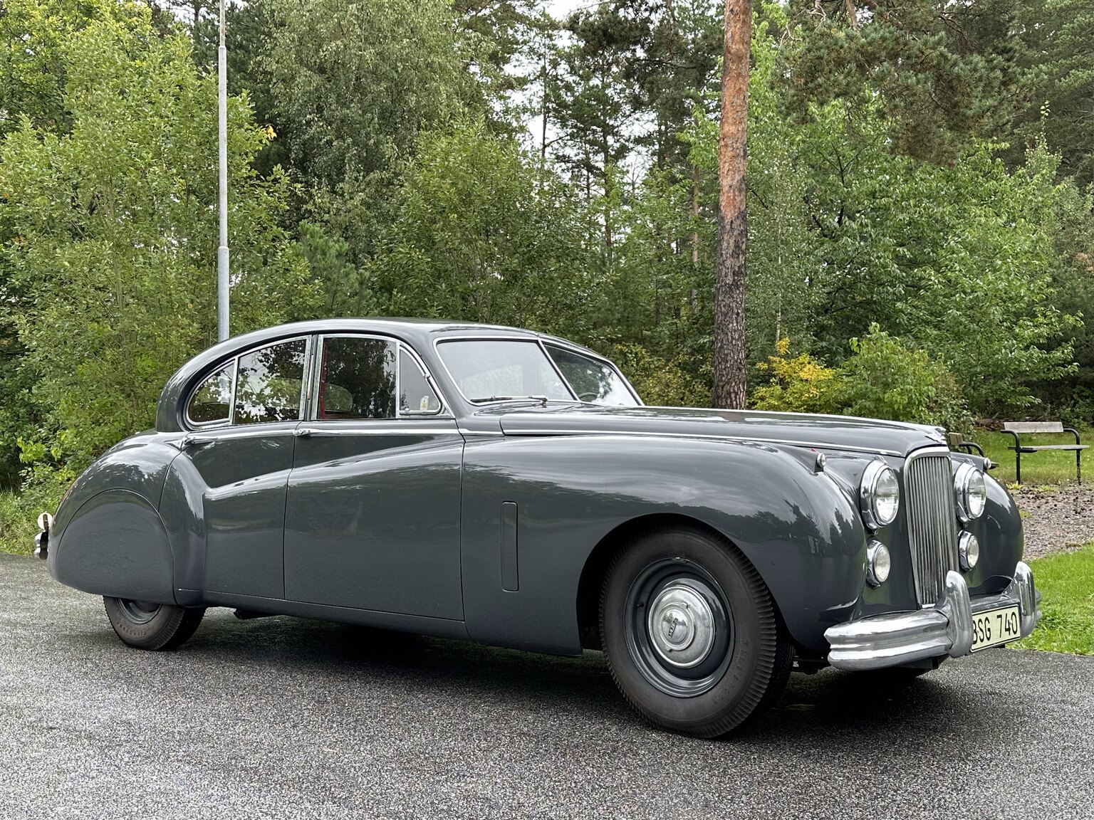 Aussenfoto 1954 Jaguar Mark VII Saloon
