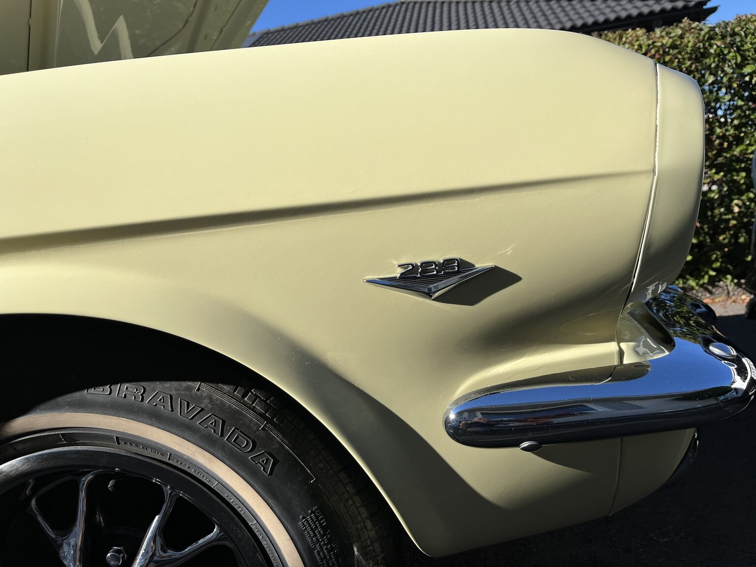 Exteriörbild på 1966 Ford Mustang Cabriolet 289cui