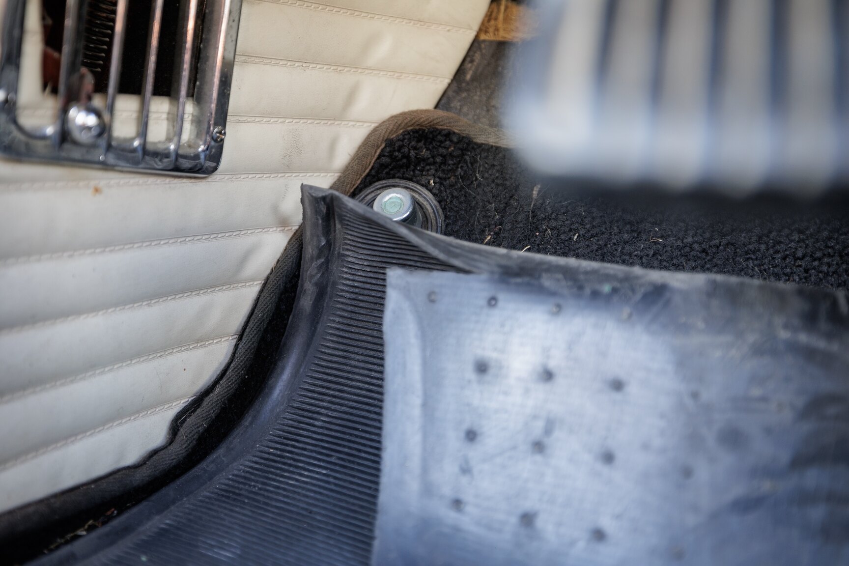 Interiörbild 1956 Ford Thunderbird