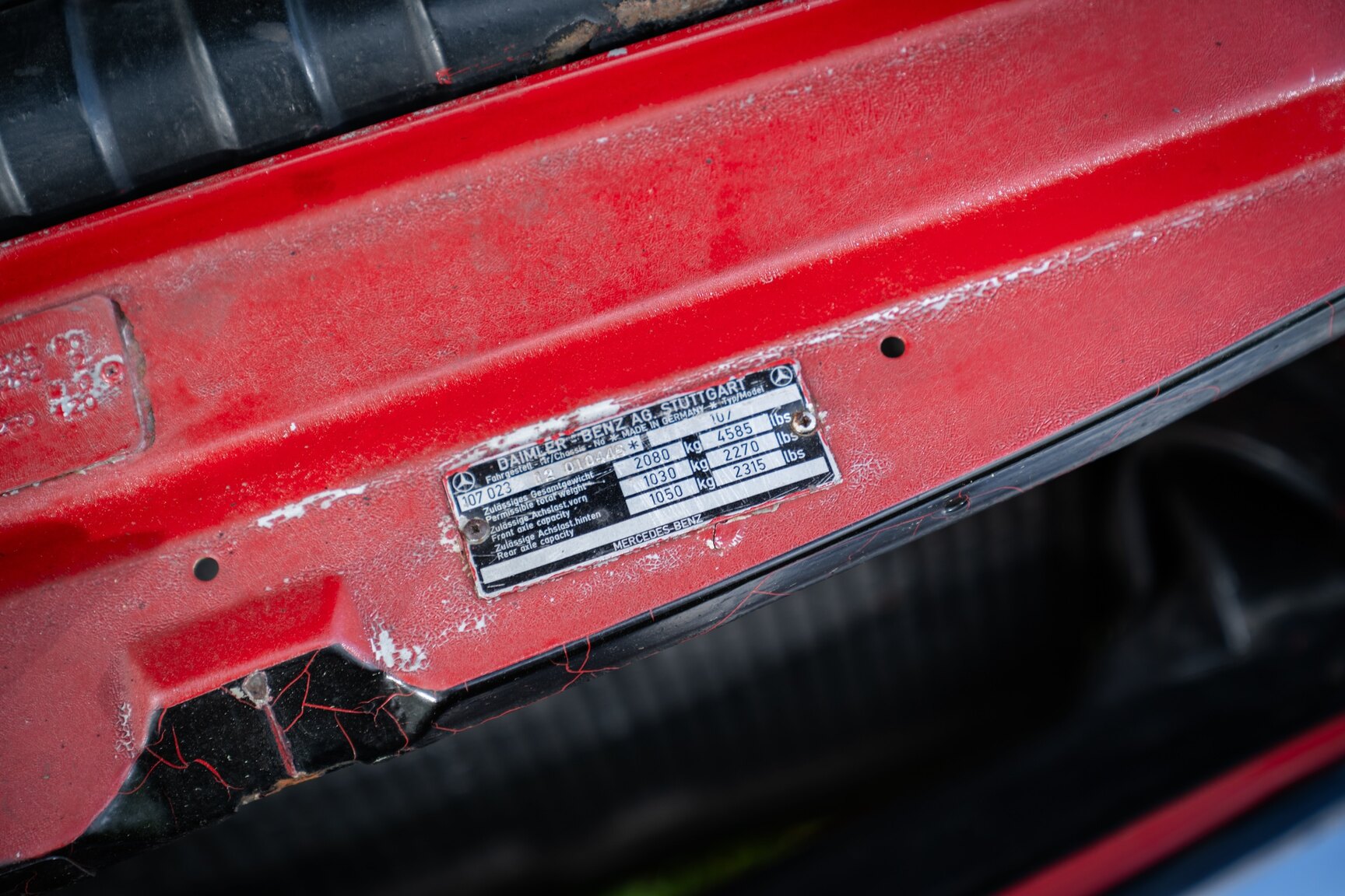 Image of 1975 Mercedes-Benz 350 SLC mechanics