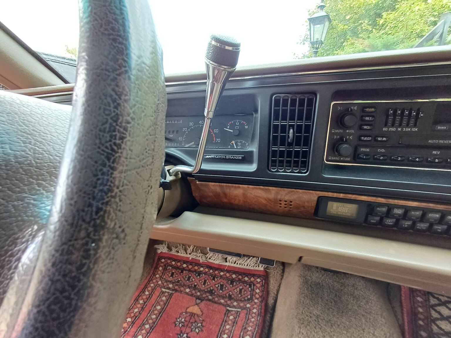 Interiörbild 1992 Buick Park Avenue