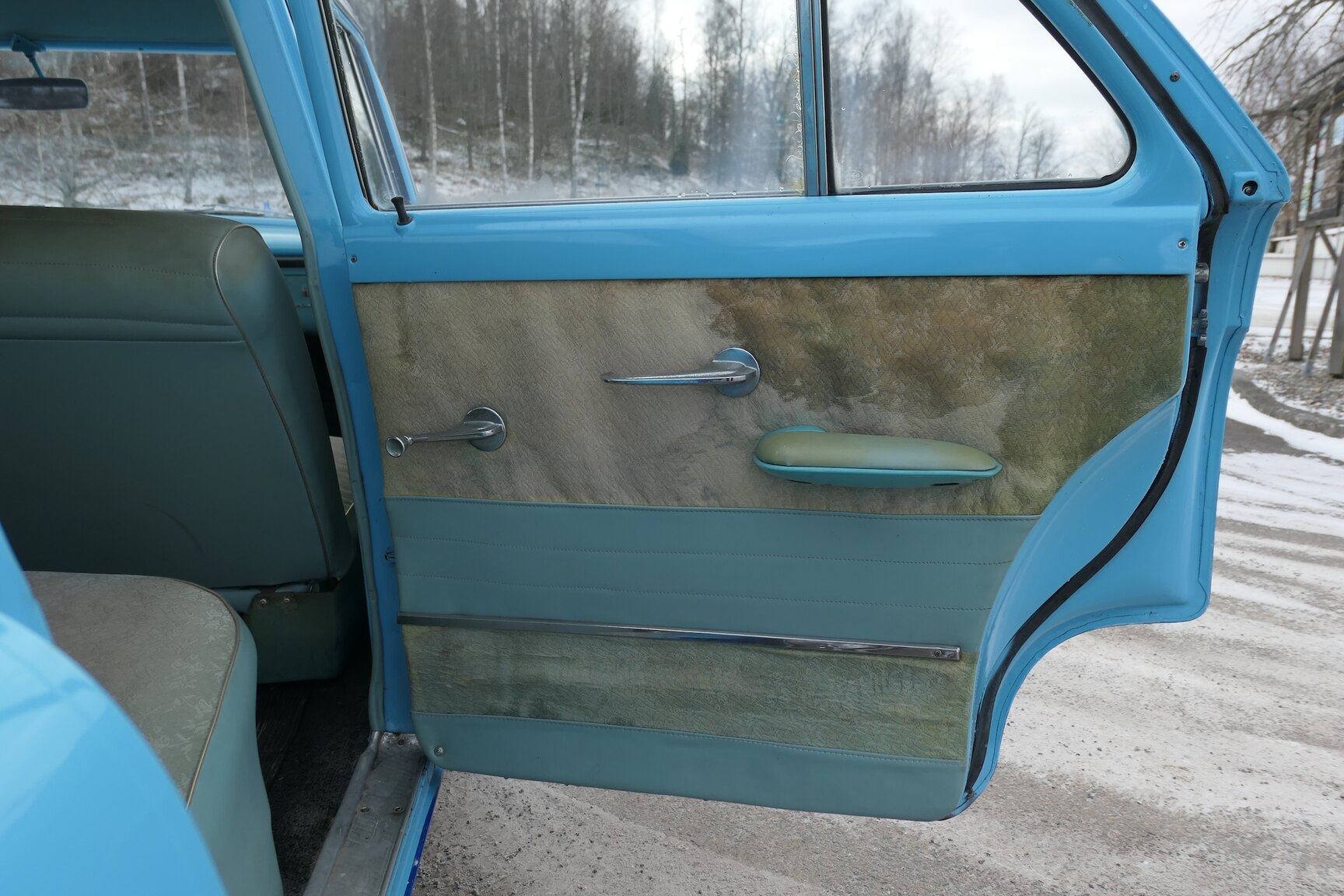 Interiörbild 1956 Mercury Custom 5.1 V8