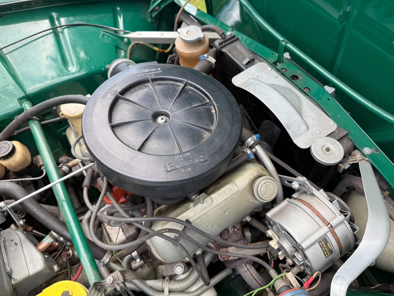 Image of 1975 Saab 95 V4 kombi - 7-sits (9) mechanics
