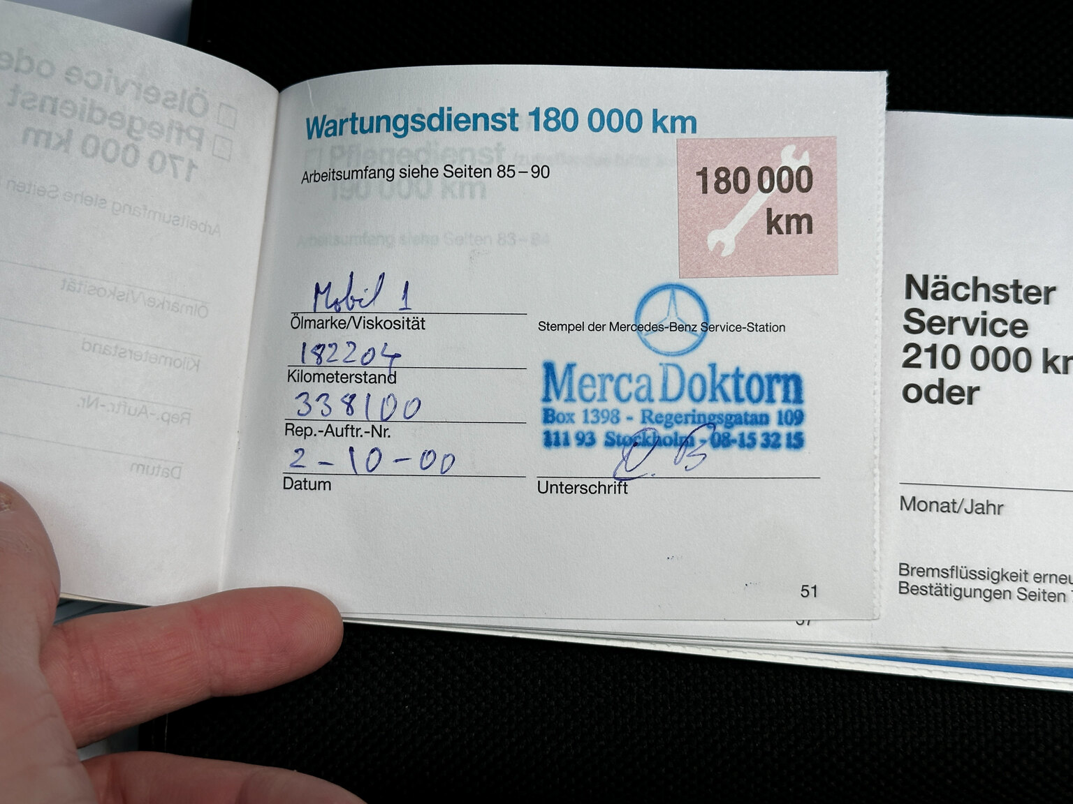 Dokumentation för 1992 Mercedes-Benz 300CE-24V