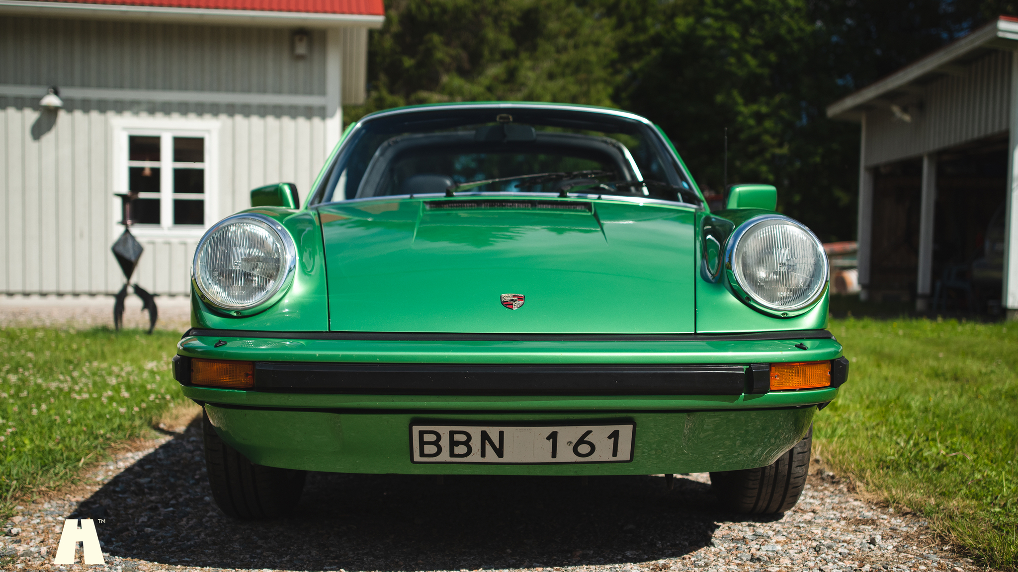 Exteriörbild på 1976 Porsche 911 Targa