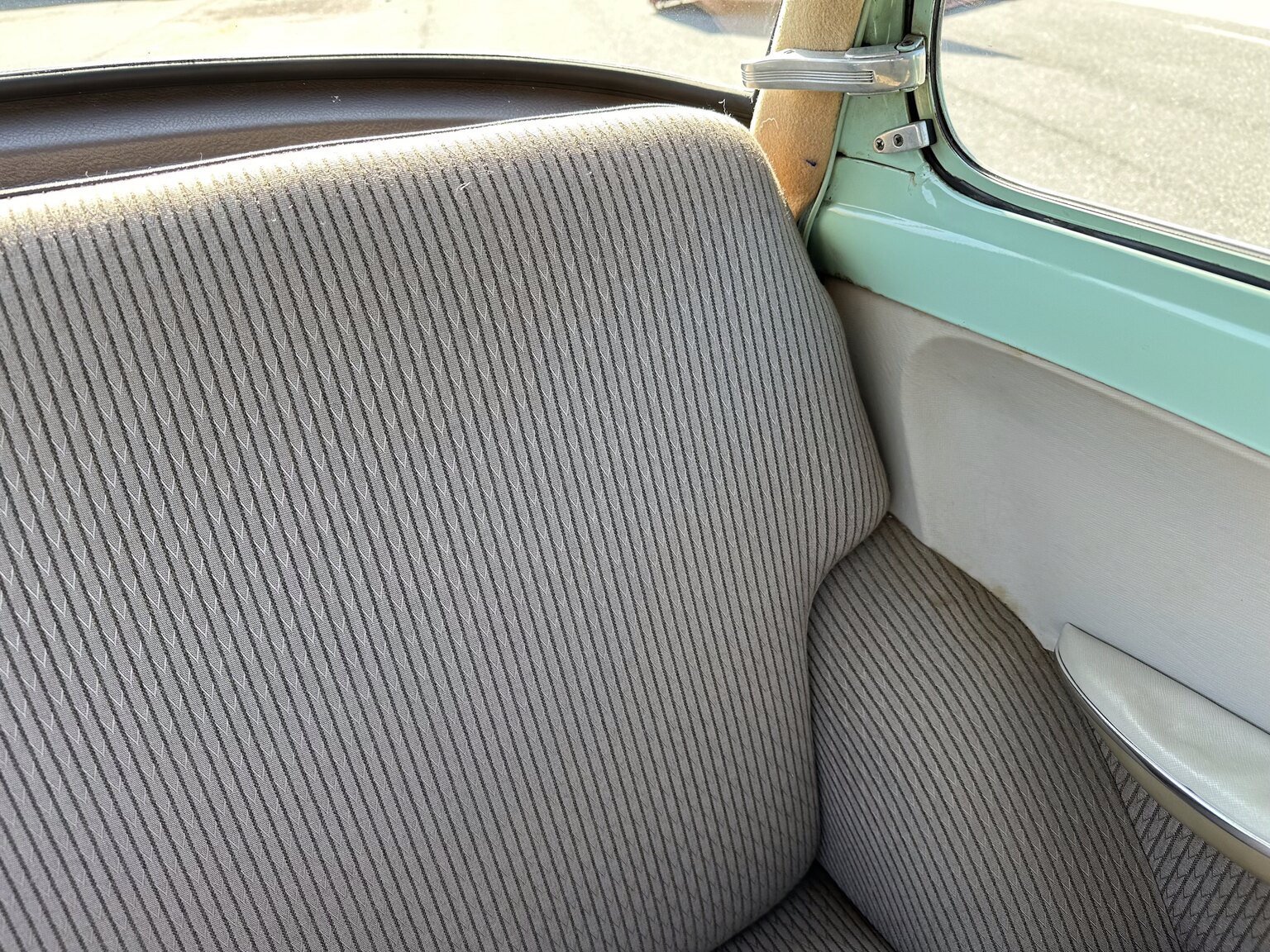 Innenraumfoto von 1956 Opel Olympia Rekord