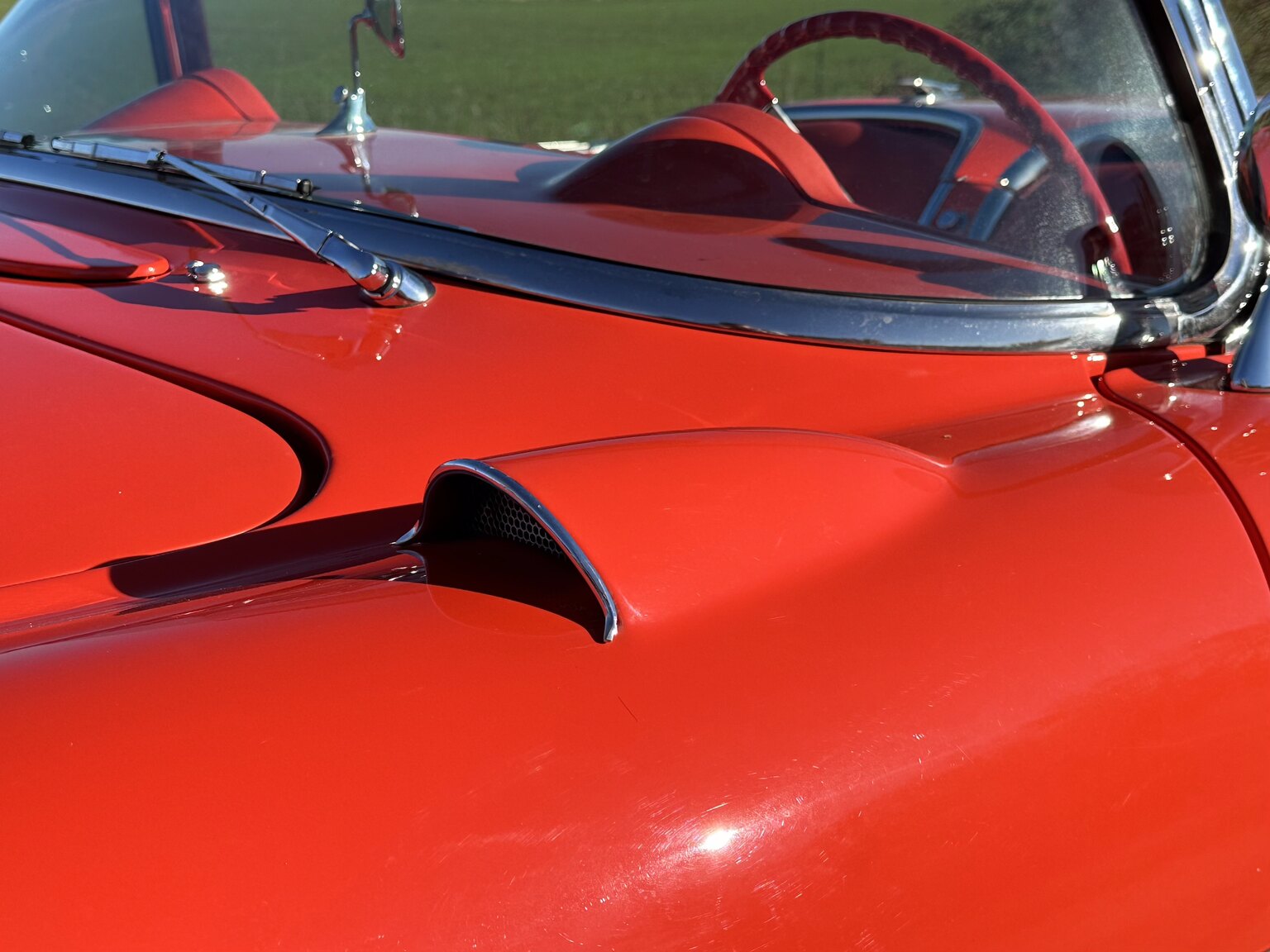 Exteriörbild på 1956 Chevrolet Corvette 