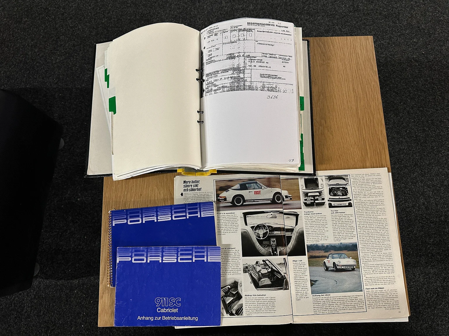 Documentation for 1983 Porsche 911 SC (1)
