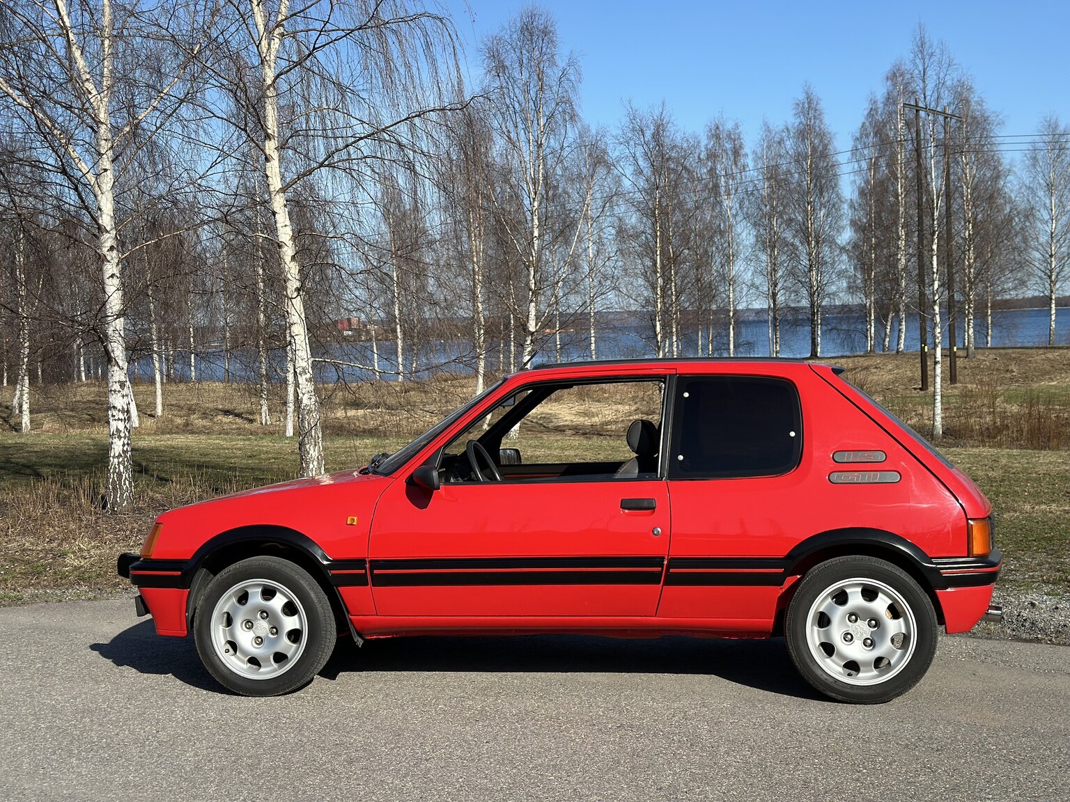 Exterior image of 1989 Peugeot 205 GTI