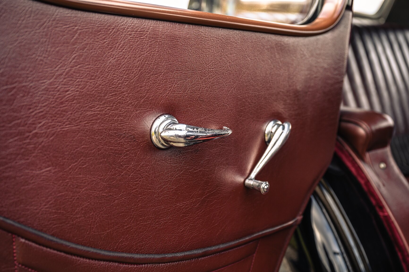 Interiörbild 1937 Austin Ten-Four 10-4