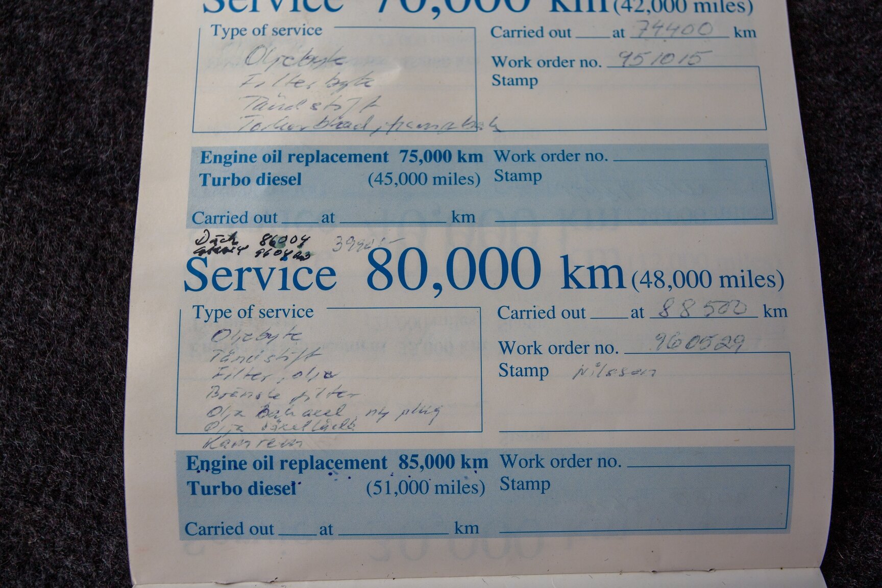 Dokumentation, 1990 Volvo 745 Turbo (9)