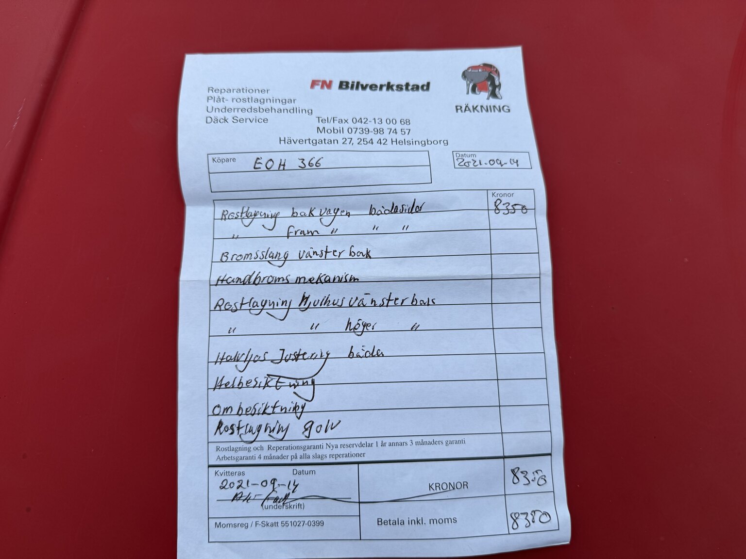 Dokumentation, 1972 Volkswagen Beetle 1302 S