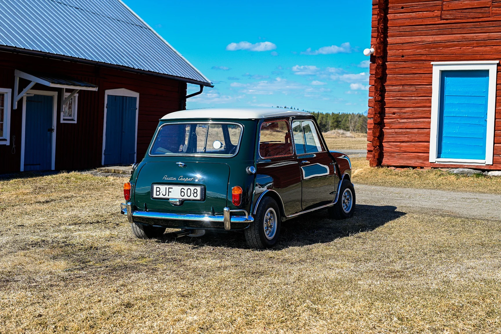 Exteriörbild på 1965 BMC Cooper S 1290 (10)