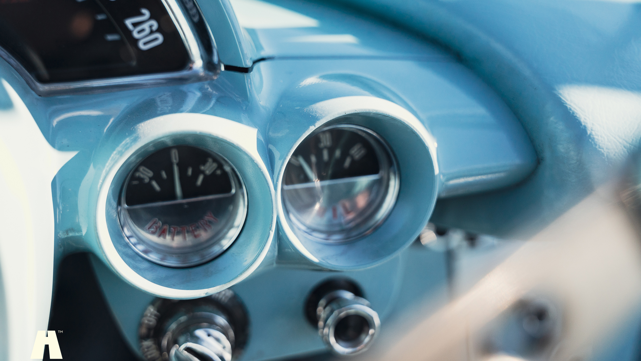 Innenraumfoto von 1960 Chevrolet Corvette