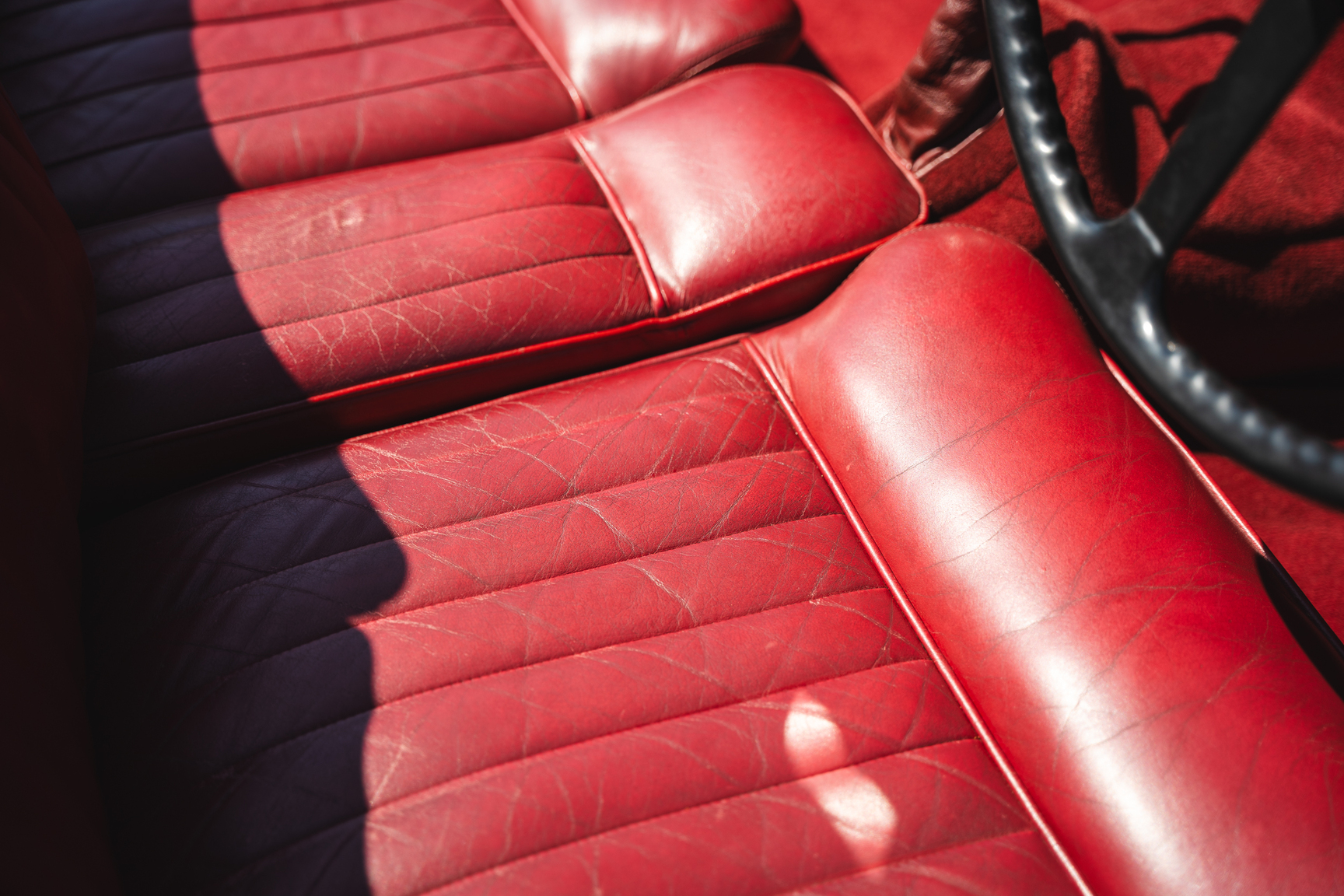 Interiörbild 1951 Jaguar XK 120