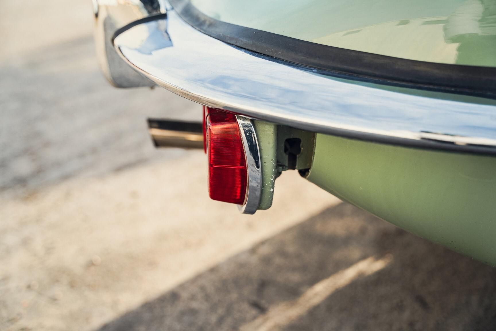Exteriörbild på 1970 Jaguar E-Type Roadster