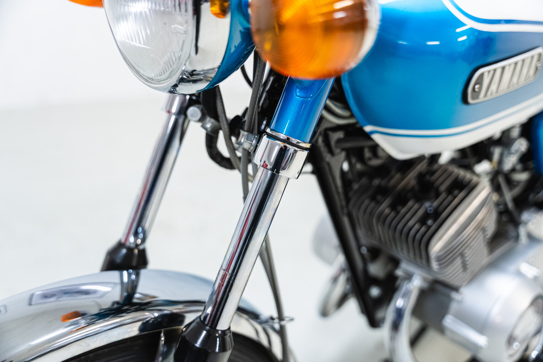 Image of 1972 Yamaha AS3 mechanics