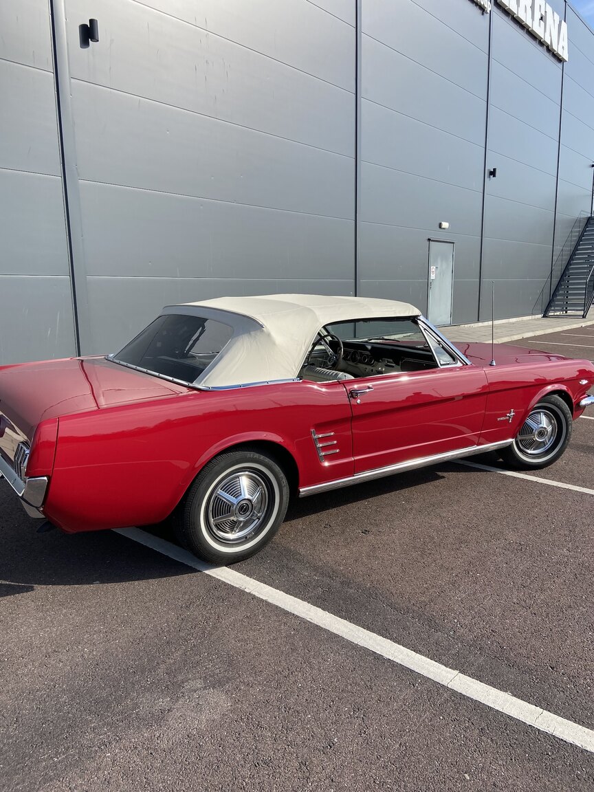 Exterior image of 1966 Ford Mustang Convertible