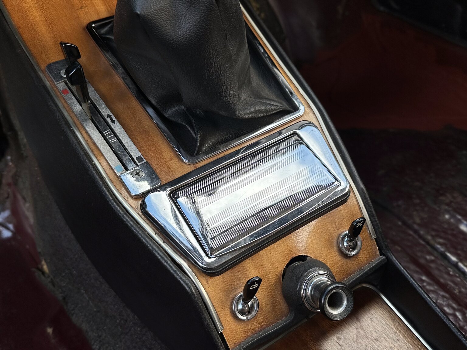 Interiörbild 1973 Alfa Romeo Berlina 2000