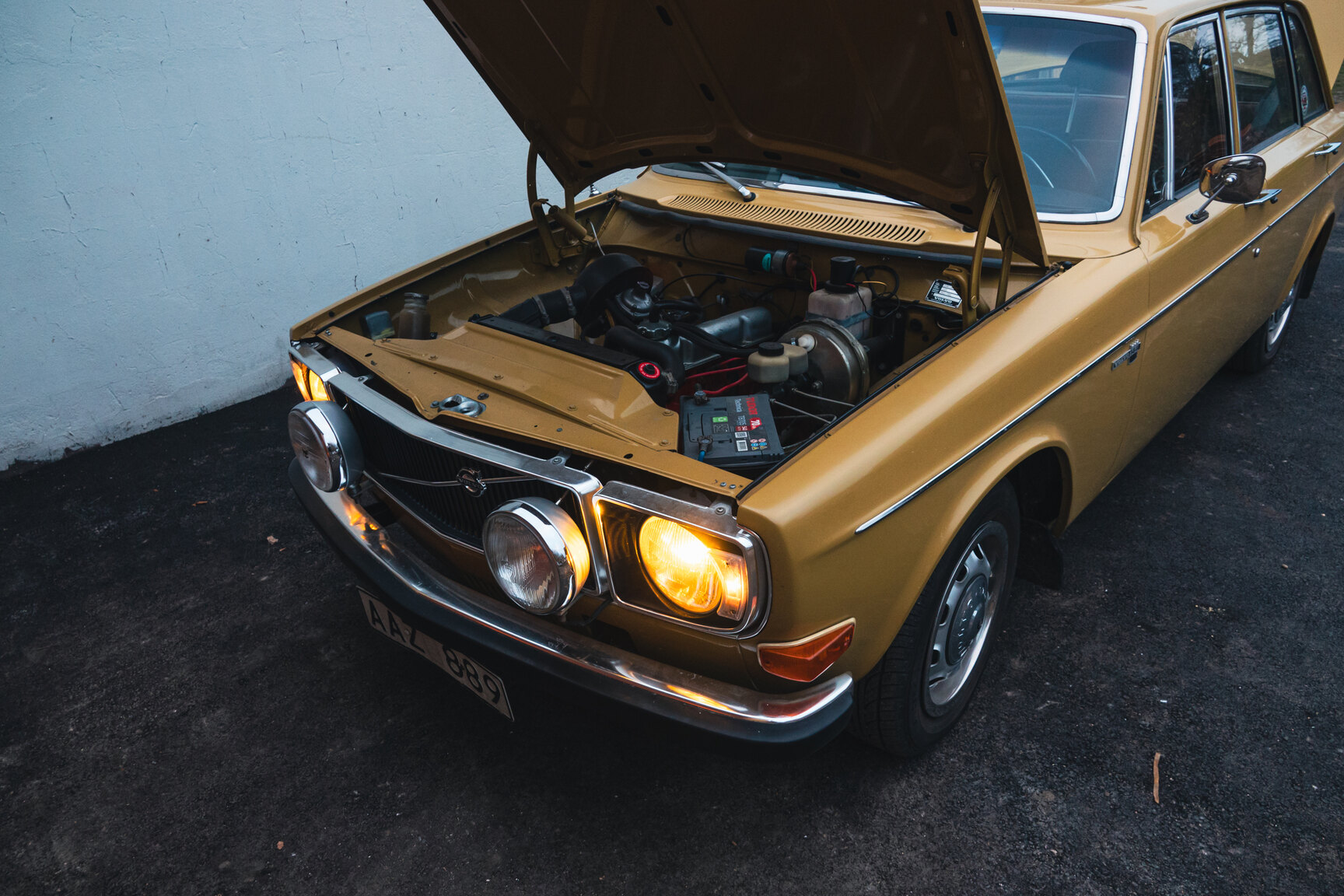 1971 Volvo 144 2.0 Automat, Mekanik