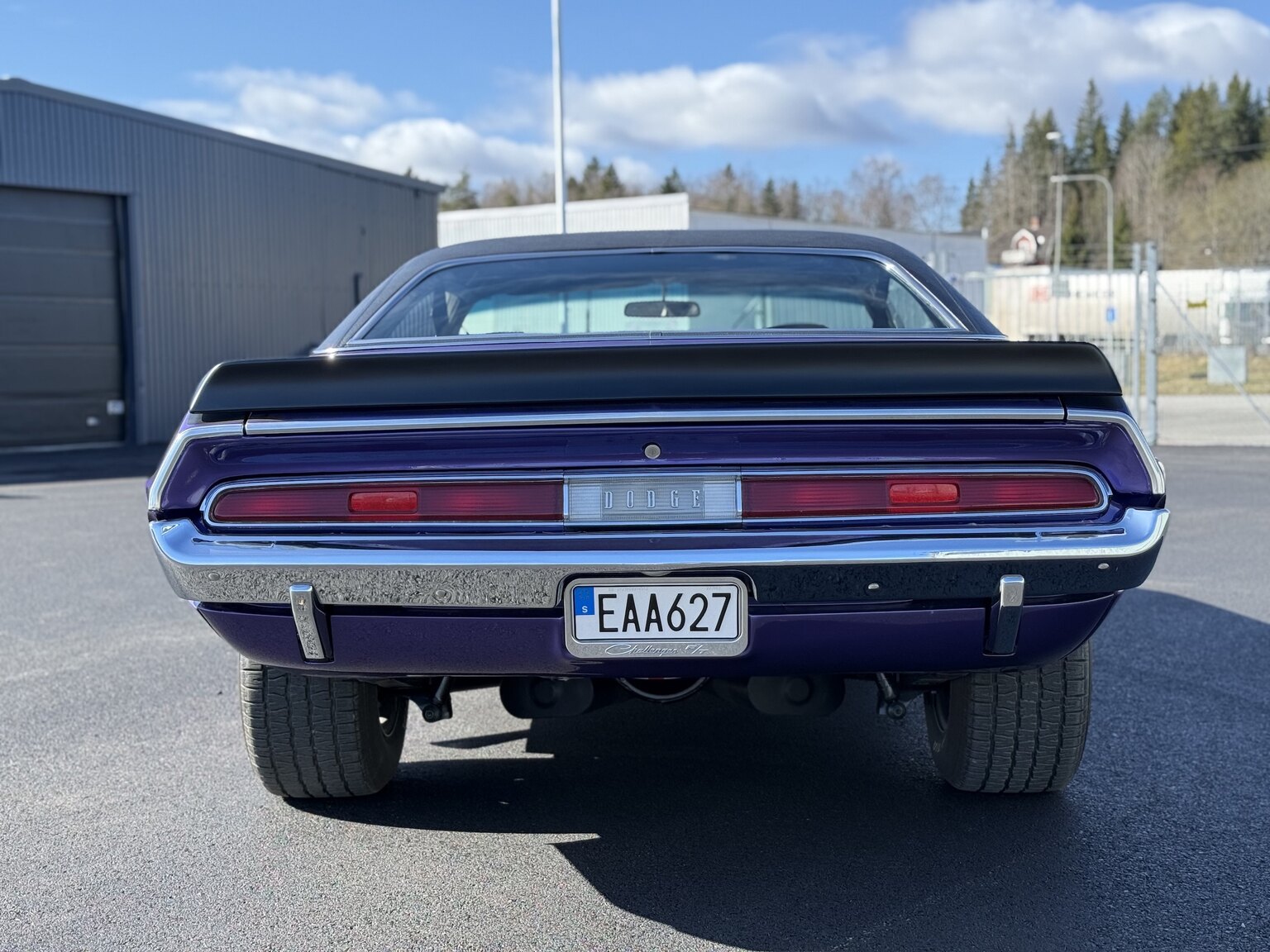 Exteriörbild på 1970 Dodge Challenger T/A 440 cui
