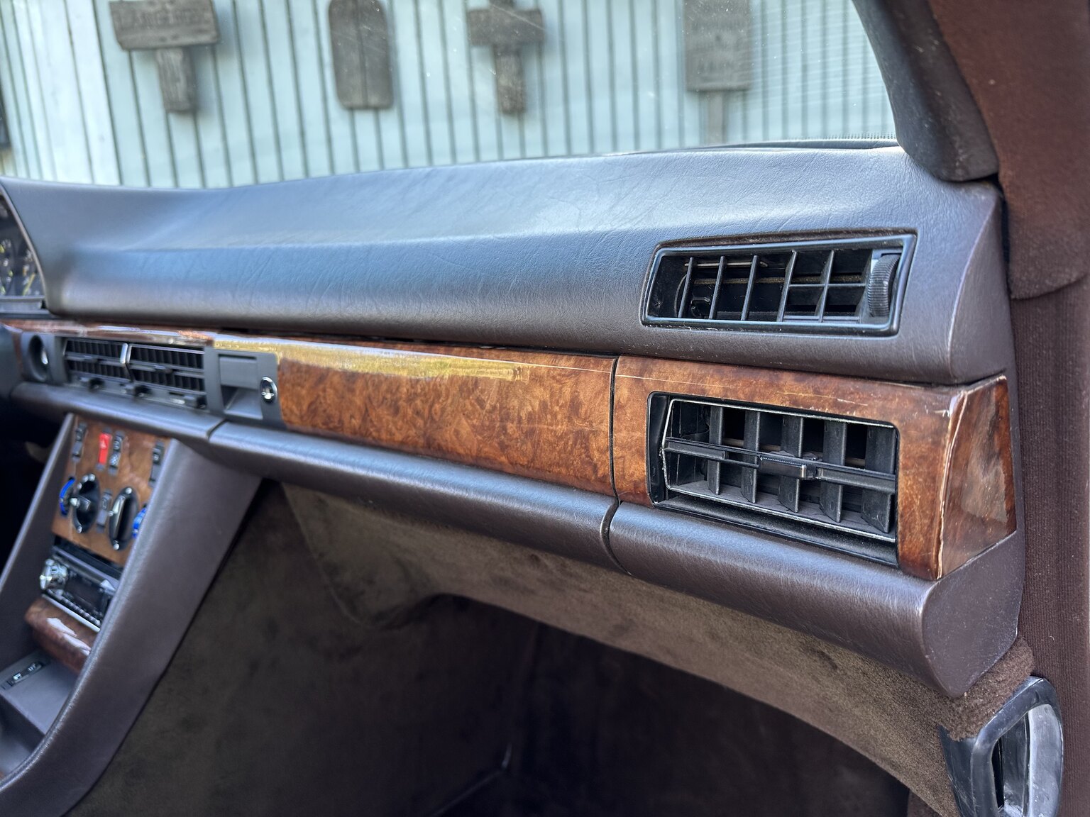 Interiörbild 1986 Mercedes-Benz 500 SEC (42)