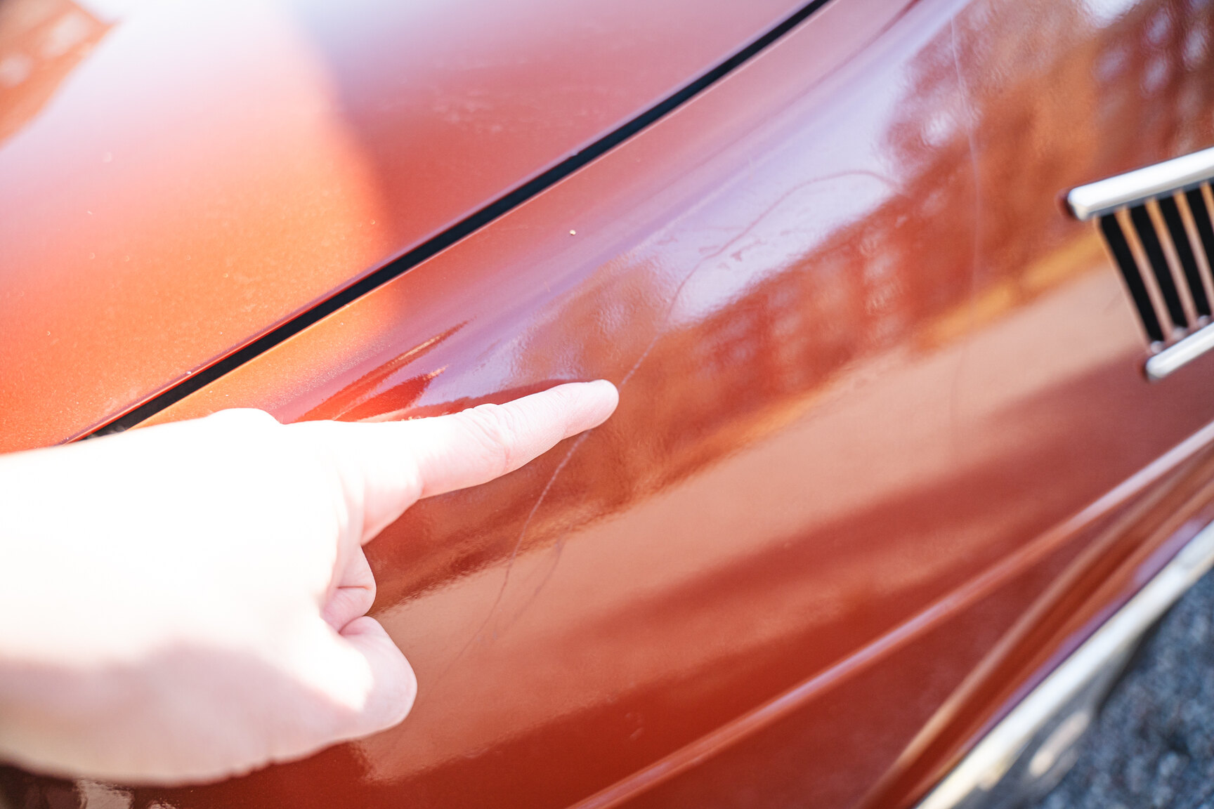 Exteriörbild på 1974 SAAB 99 