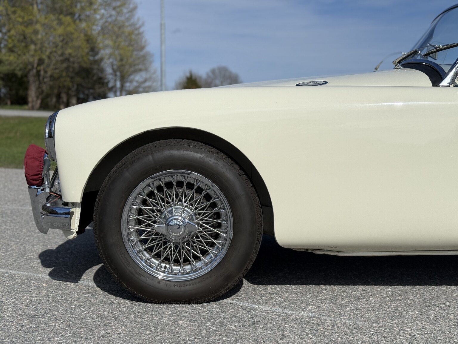Aussenfoto 1959 MG MGA 1500