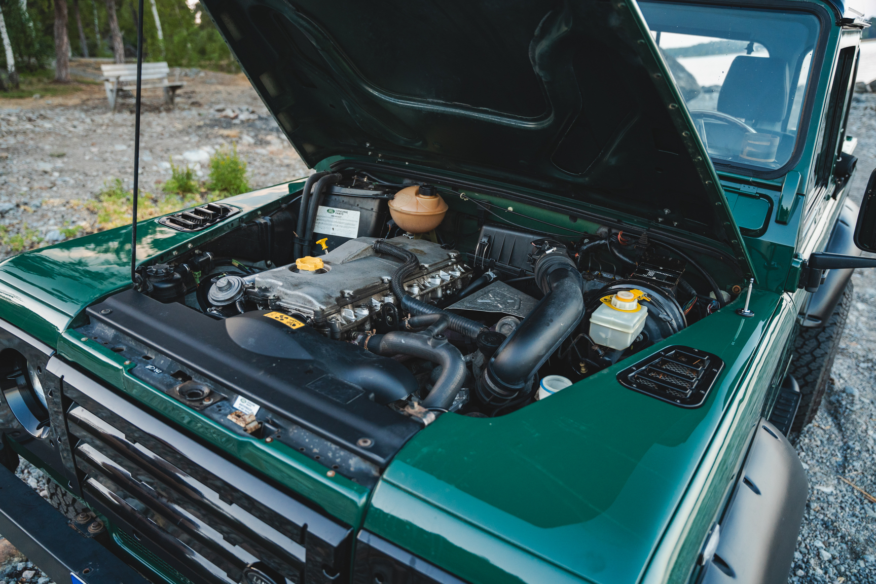 Image of 2003 Land Rover Defender TD5 90 Pickup mechanics (3)