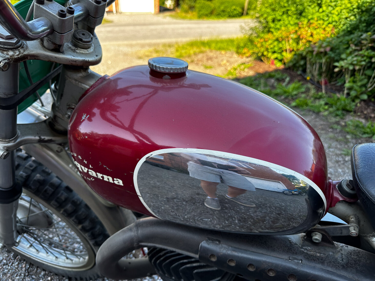 Exteriörbild på 1969 Husqvarna 250