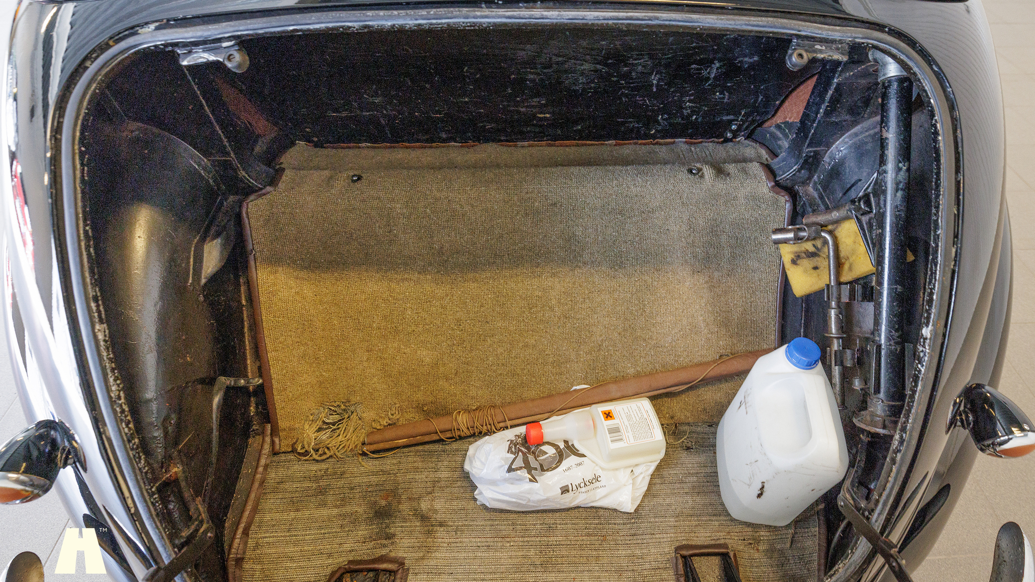 Interiörbild 1950 Mercedes Benz 170 va (87)