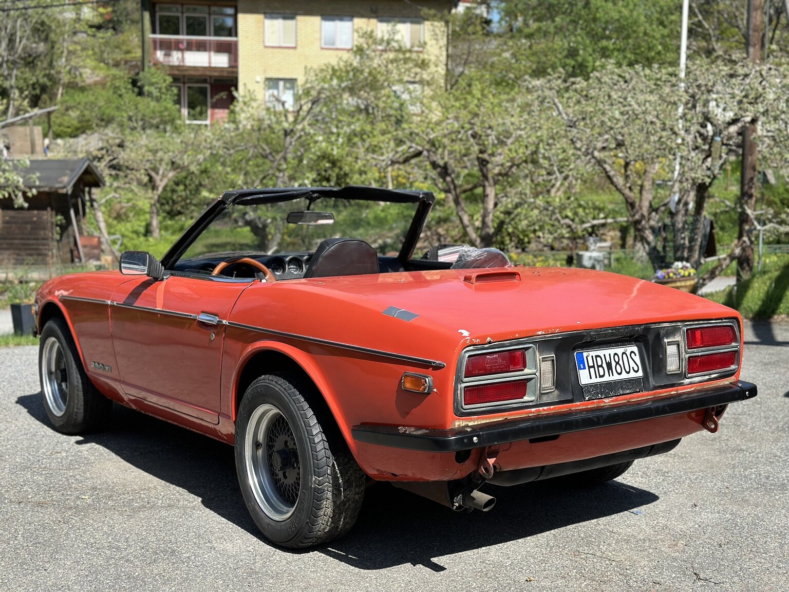 Exterior image of 1977 Datsun 280Z Griffith Z Roadster