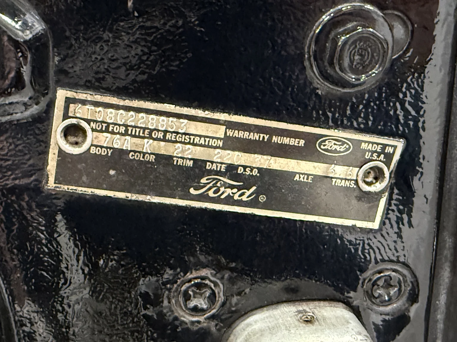 1966 Ford Mustang Convertible (17), Mekanik