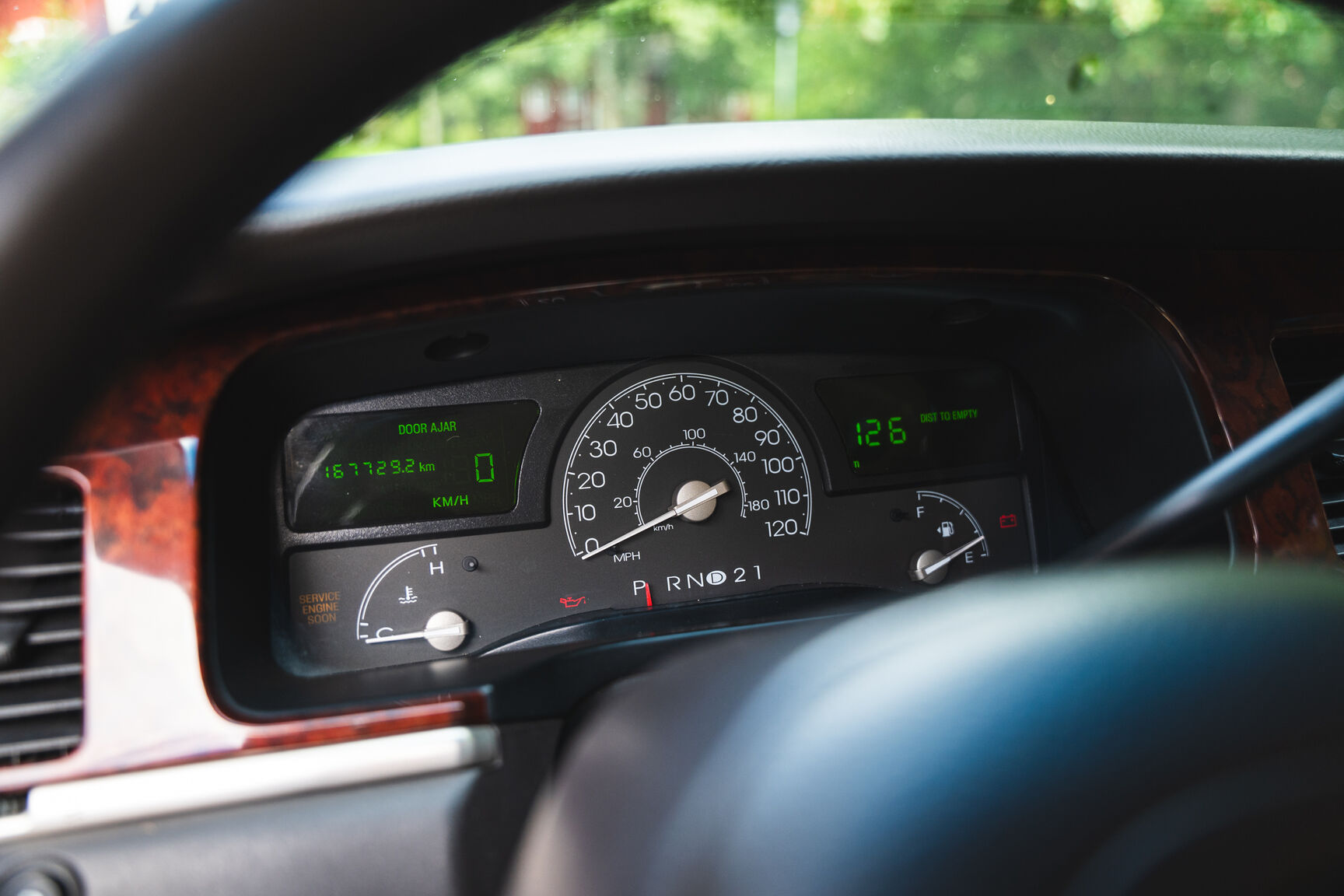Interior image of 2003 Lincoln Town Car
