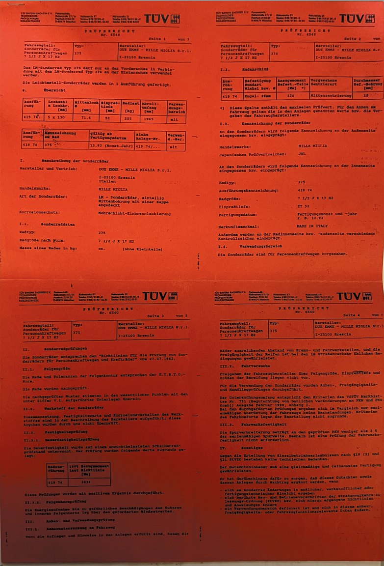 Dokumentation för 1991 PORSCHE 944 S2