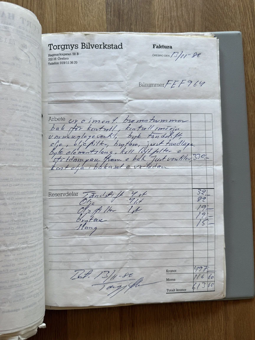 Documentation for 1970 Volvo Amazon (19)