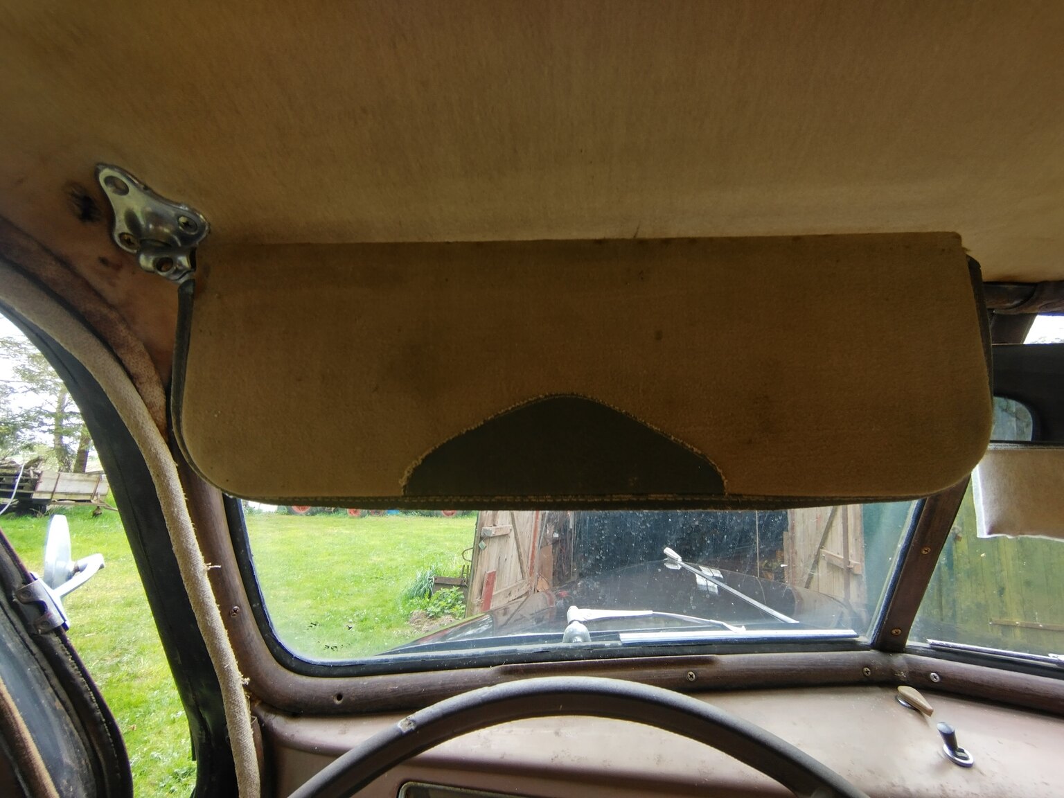 Interiörbild 1939 Chevrolet Master De Luxe Sedan Sport