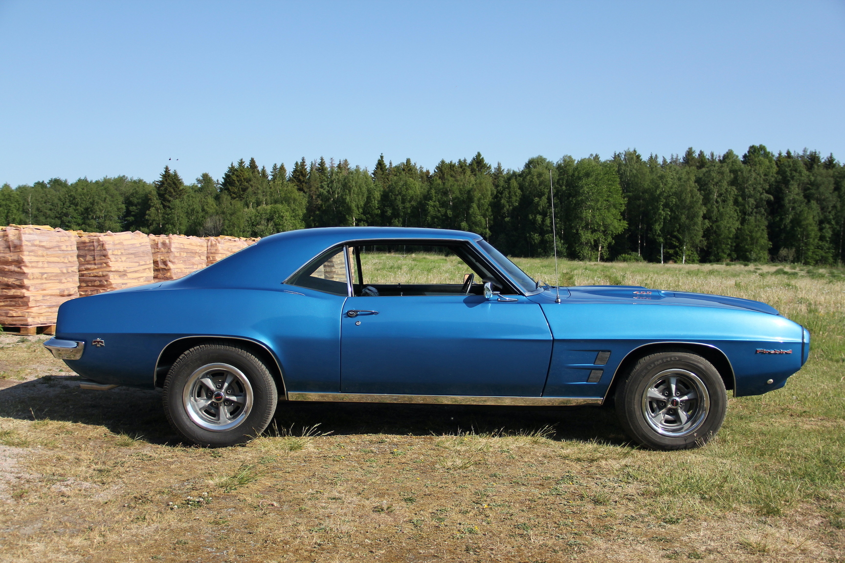 Exteriörbild på 1969 Pontiac Firebird