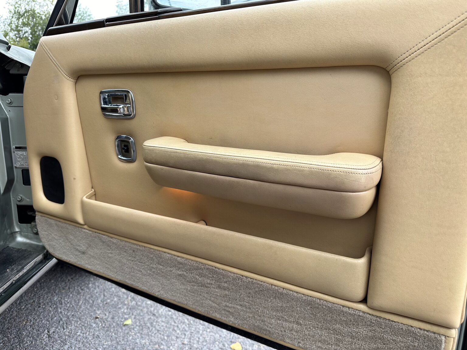 Innenraumfoto von 1982  Rolls Royce Silver Spirit