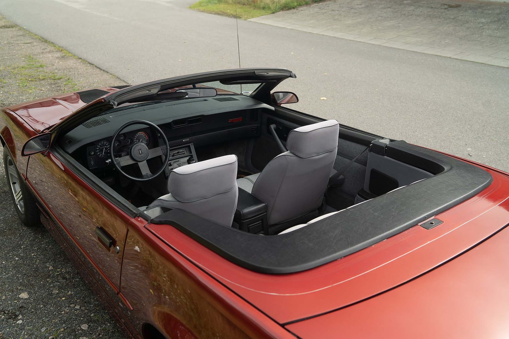 Exterior image of 1988 Chevrolet Camaro Z28 Iroc-Z Convertible