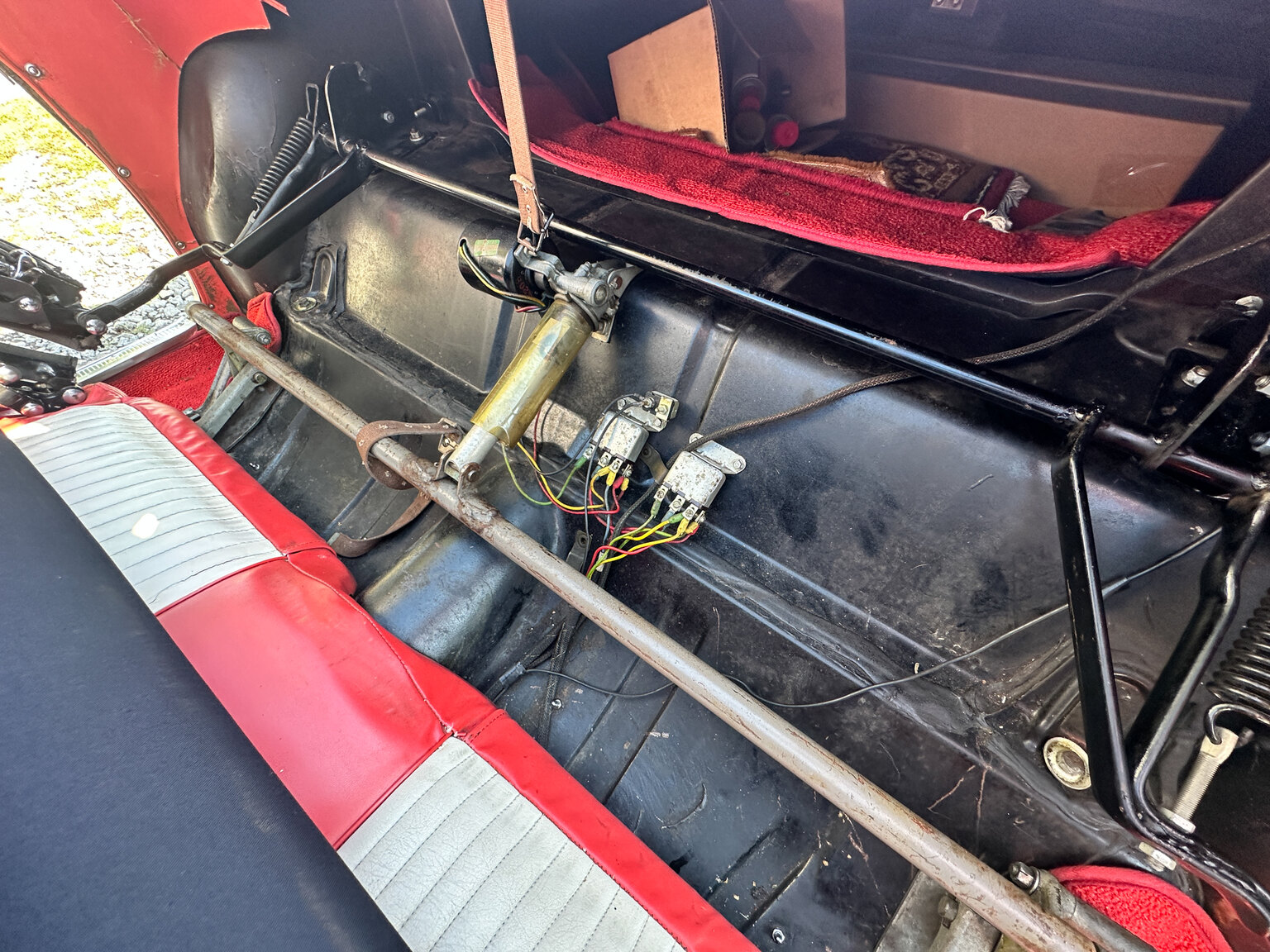 Interior image of 1956 Ford Thunderbird