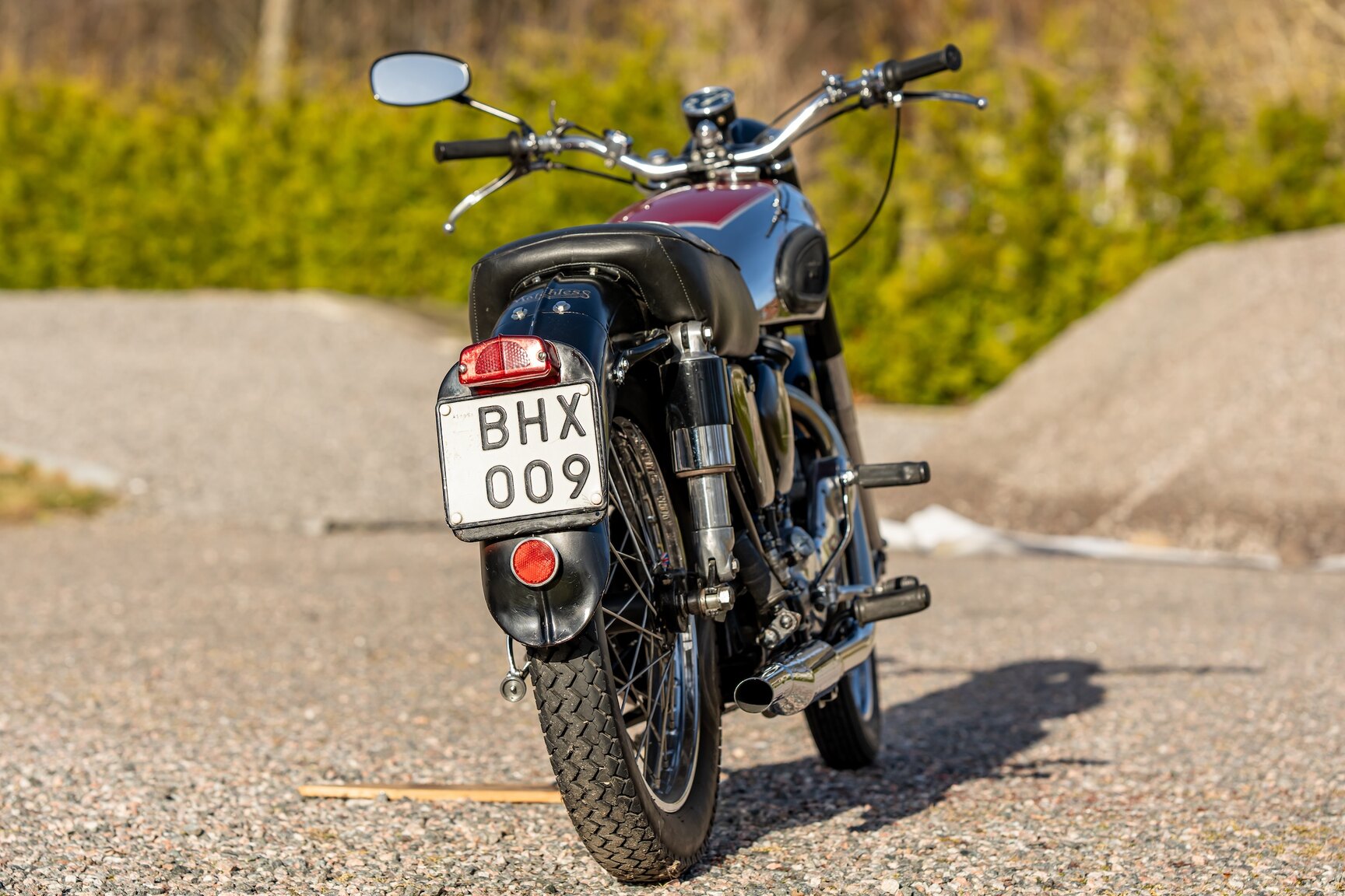 Aussenfoto 1954 MATCHLESS 500CC G80S (5)