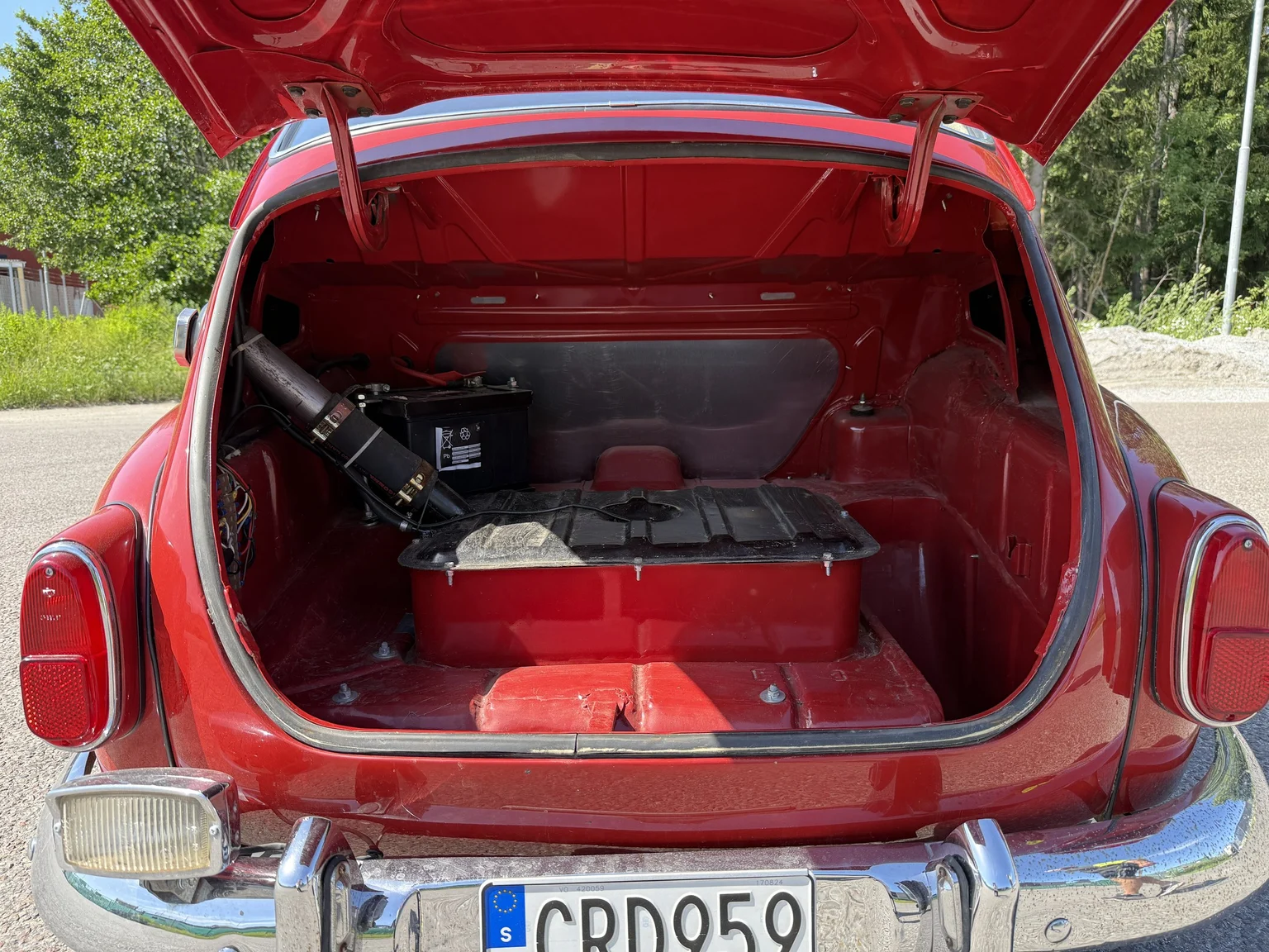 Interior image of 1965 Volvo PV "Rally" (62)