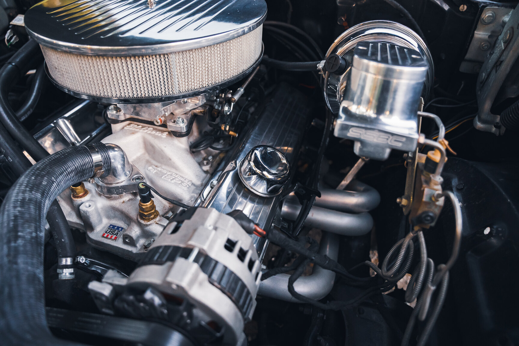 Image of 1957 Chevrolet Bel Air Sport Coupé (22) mechanics