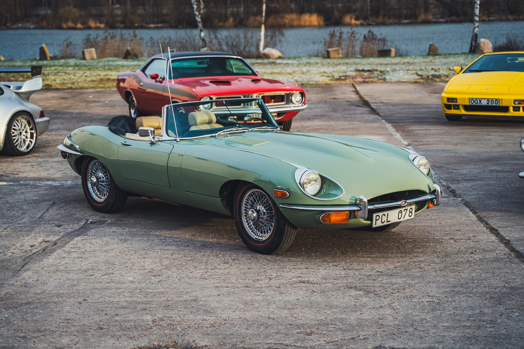 Exteriörbild på 1970 Jaguar E-Type Roadster