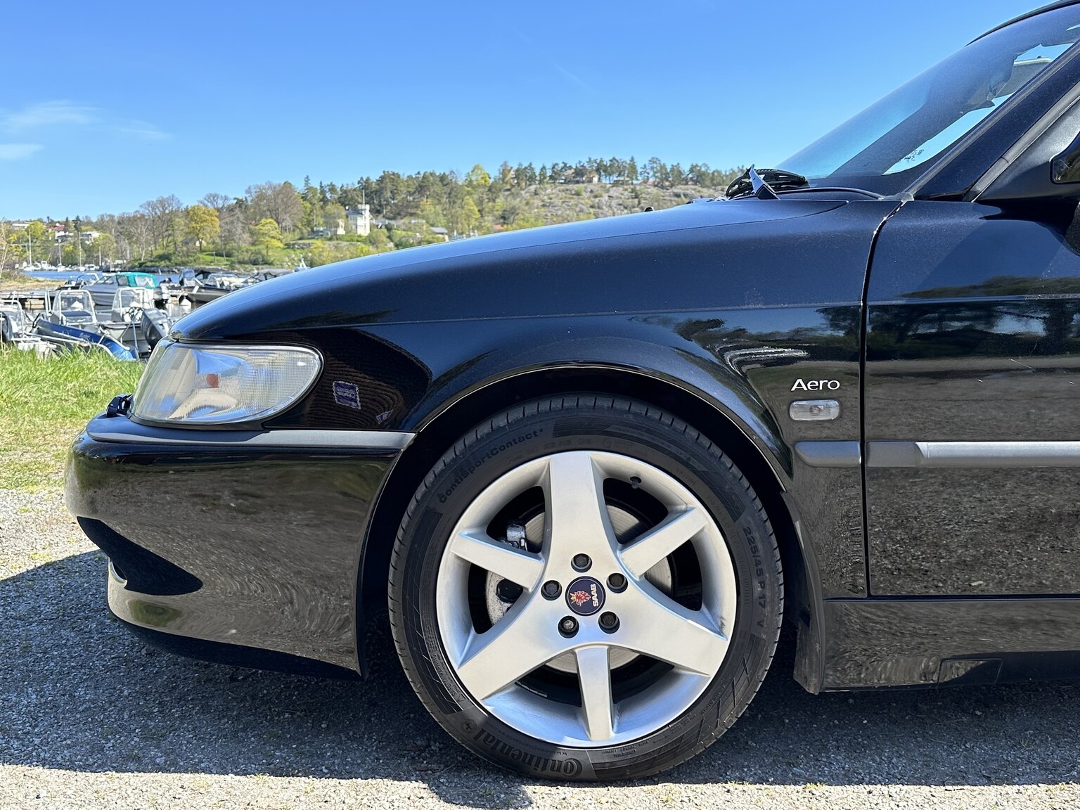 Exteriörbild på 2003 SAAB 9-3 Aero Turbo Cabriolet