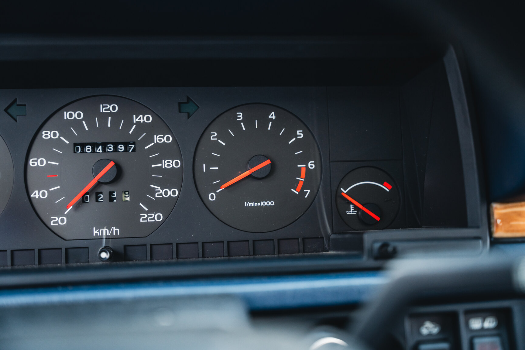 Innenraumfoto von 1988 Volvo 780 Bertone Coupé